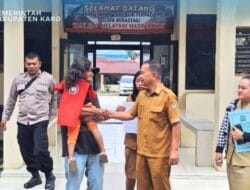 Respons Cepat DP3AP2KB Kab. Karo dan Polsek Berastagi Berhasil Satukan Kembali Anak Terlantar dengan Orangtua Kandung