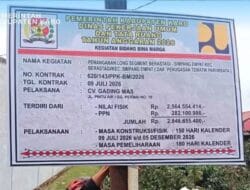 Pemkab Karo Tingkatkan Konektivitas Kawasan Strategis melalui Penanganan Jalan Berastagi–Simpang Empat