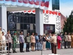 WABUP KARO RESMI LEPAS KONTINGEN KARO KE JAMBORE NASIONAL XII DI CIBUBUR