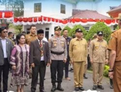 Pawai TK dan SD Meriahkan HUT RI ke-81 di Kabupaten Karo